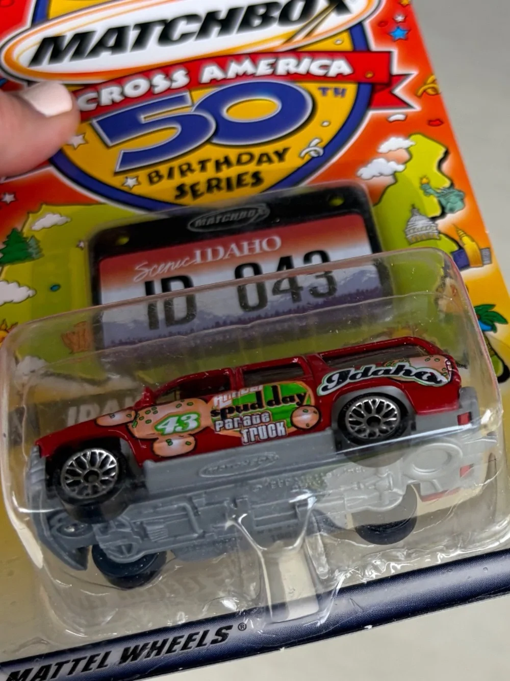 Matchbox Across America 50th Birthday Series Idaho Chevrolet Suburban – New Seal